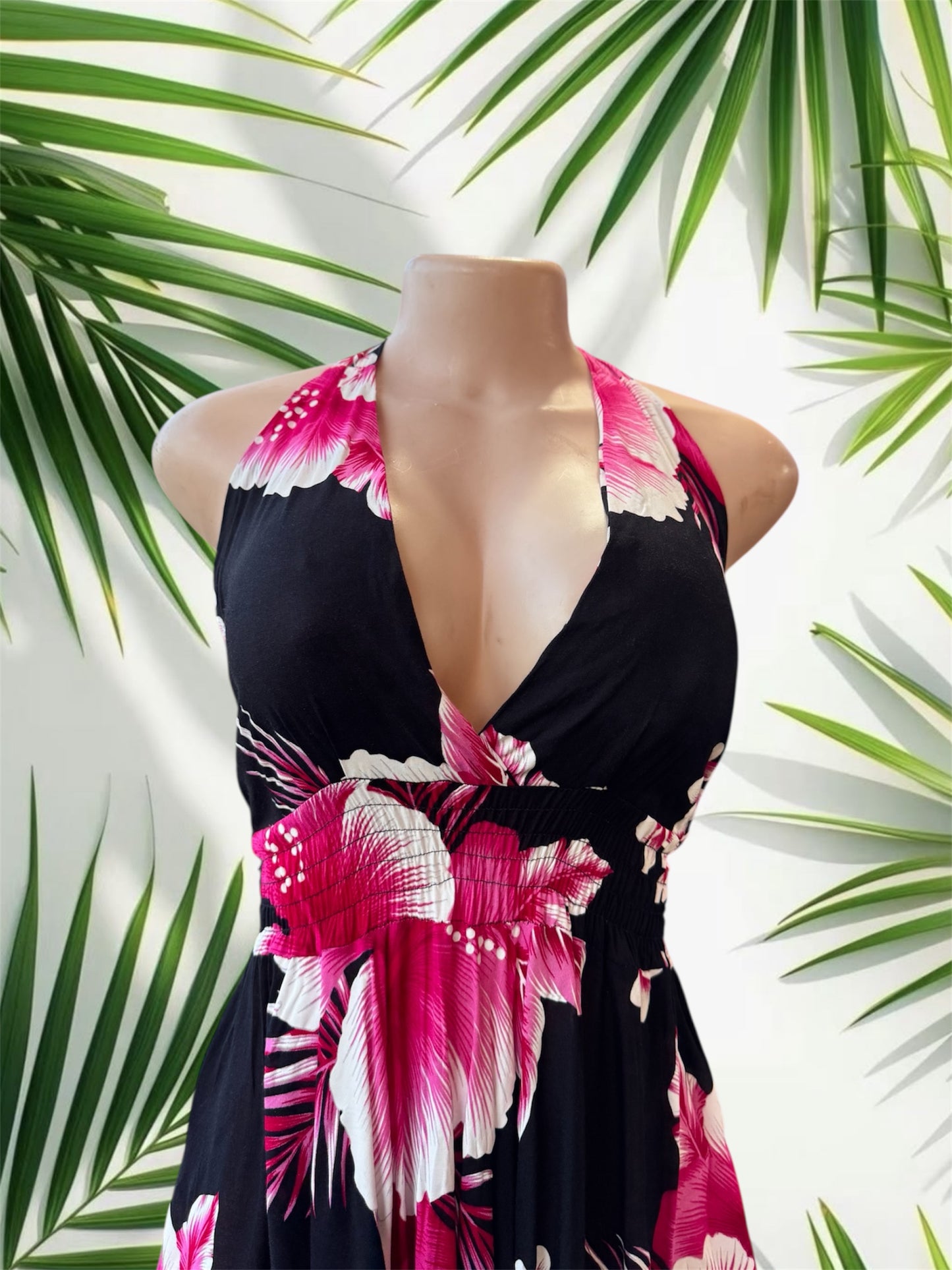 Pink Flower Dress