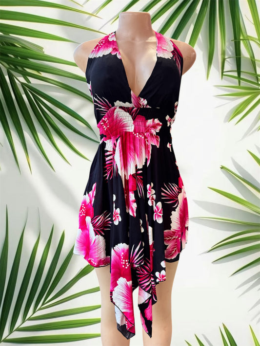 Pink Flower Dress