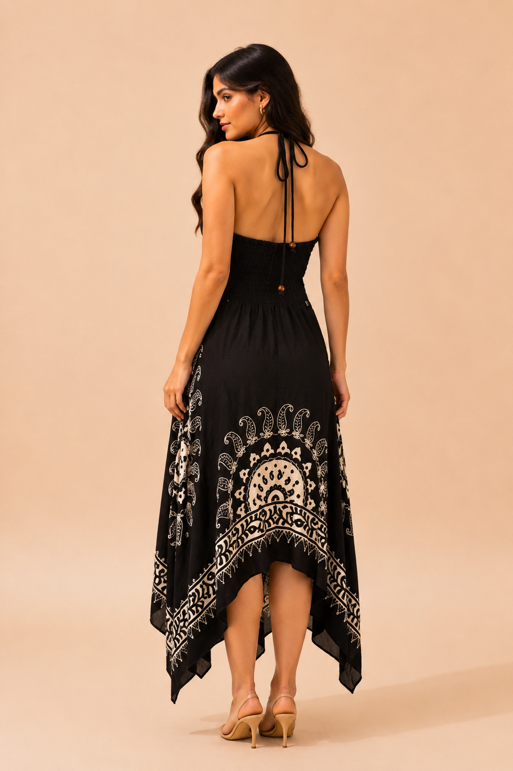 Black and white dress