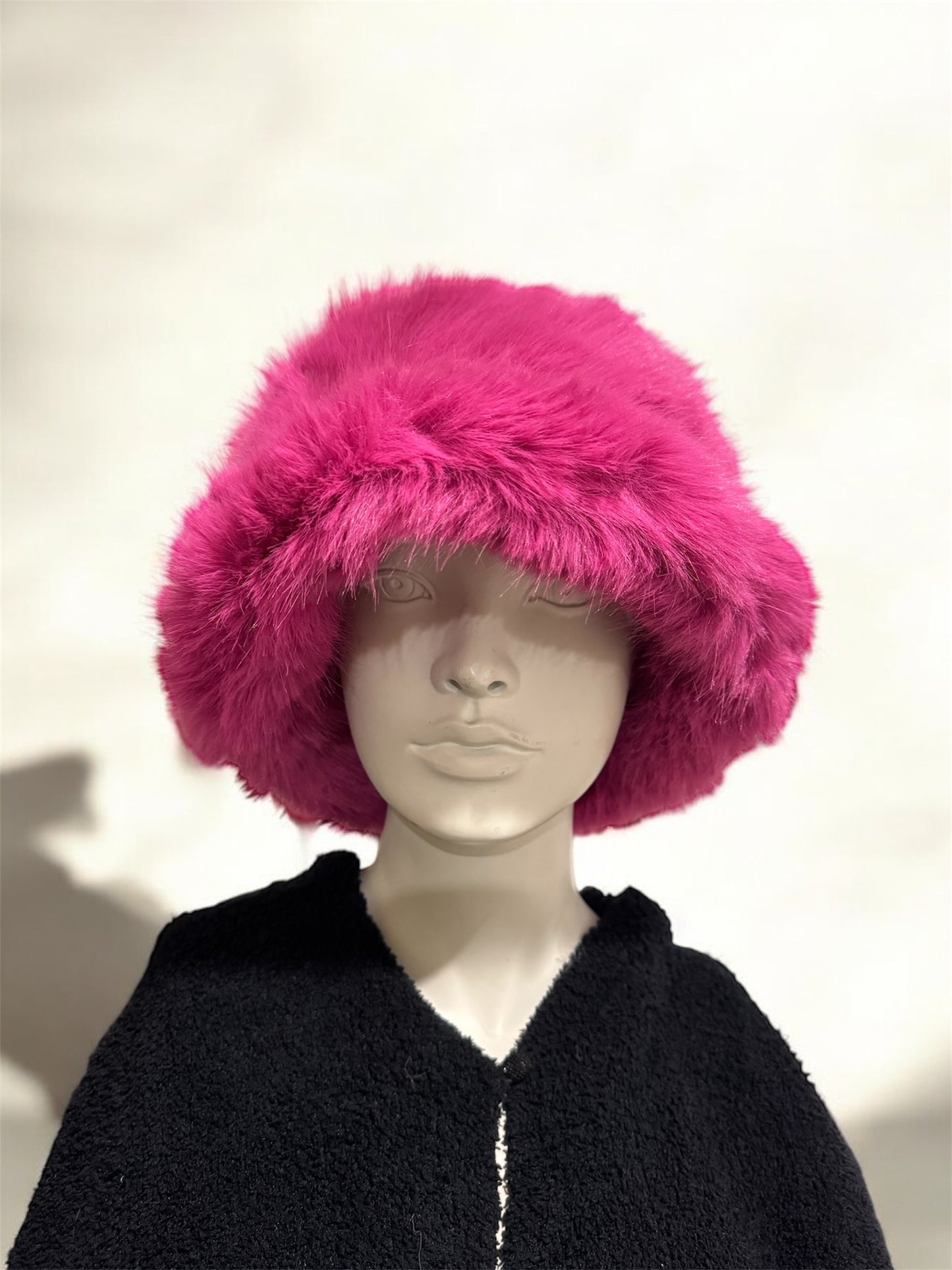 Pink Furry Hat